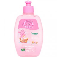 Shampoo Rosa 210ml Cheirinho de Bebê